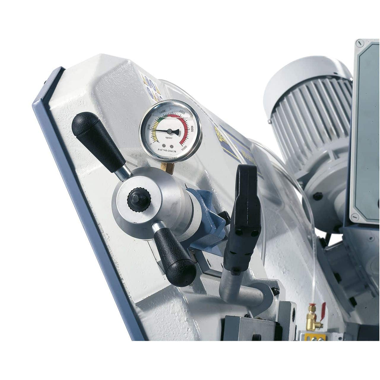 Bernardo Sega a nastro con doppio taglio obliquo MBS 350 DGA