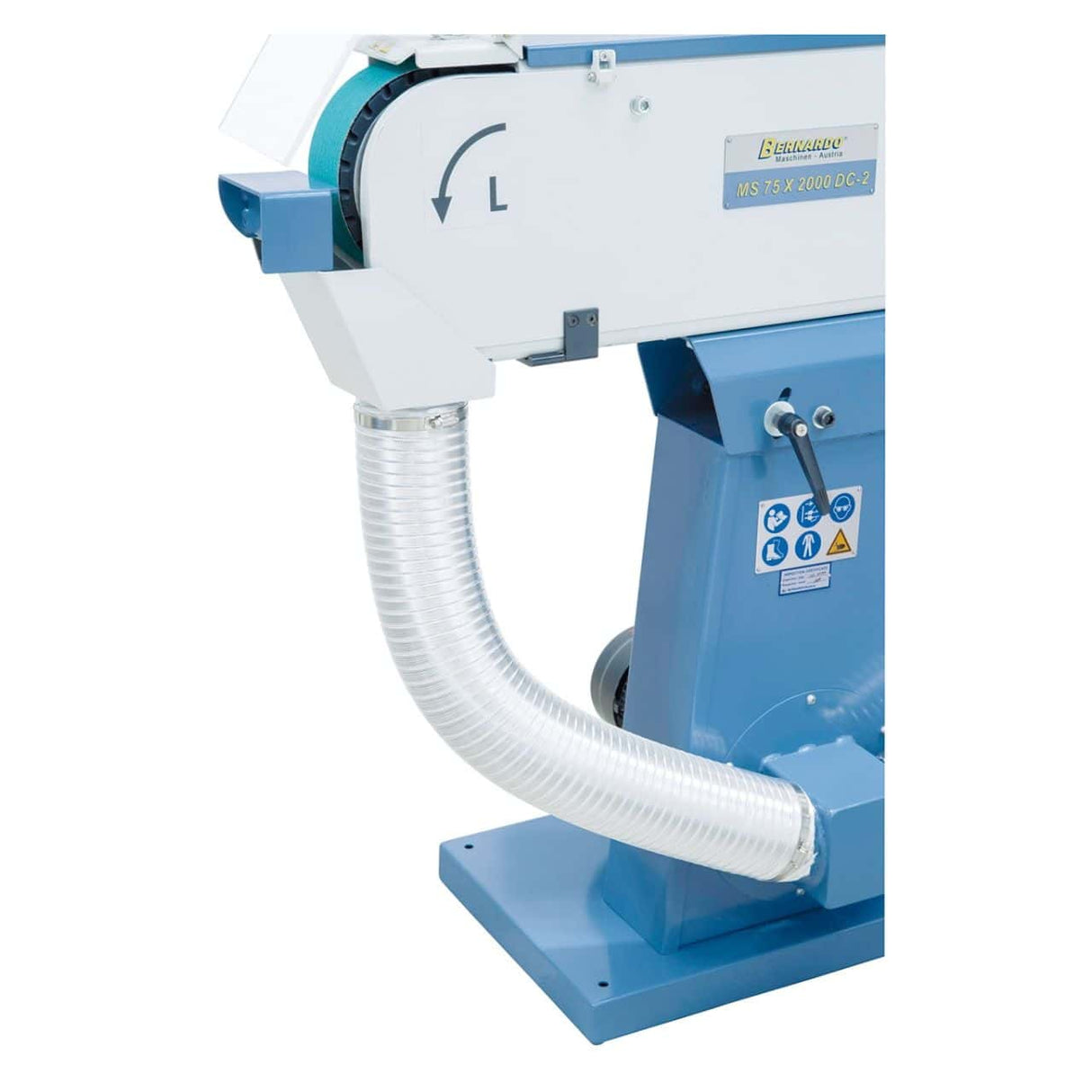 Bernardo Levigatrice a nastro con aspirazione MS 75 x 2000 DC-2