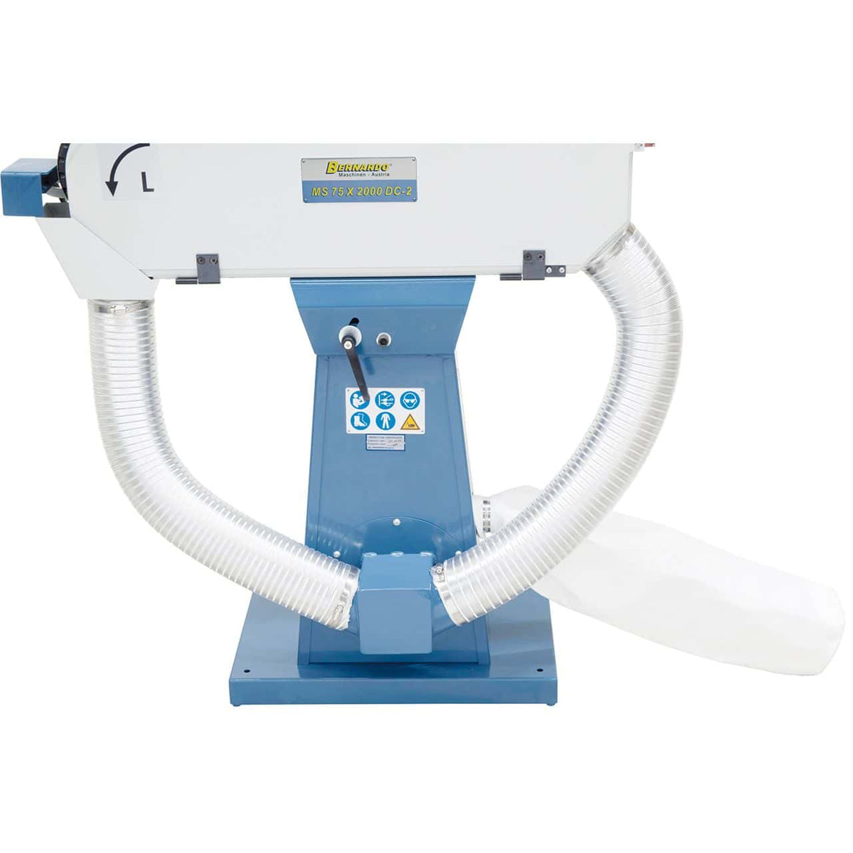 Bernardo Levigatrice a nastro con aspirazione MS 75 x 2000 DC-2