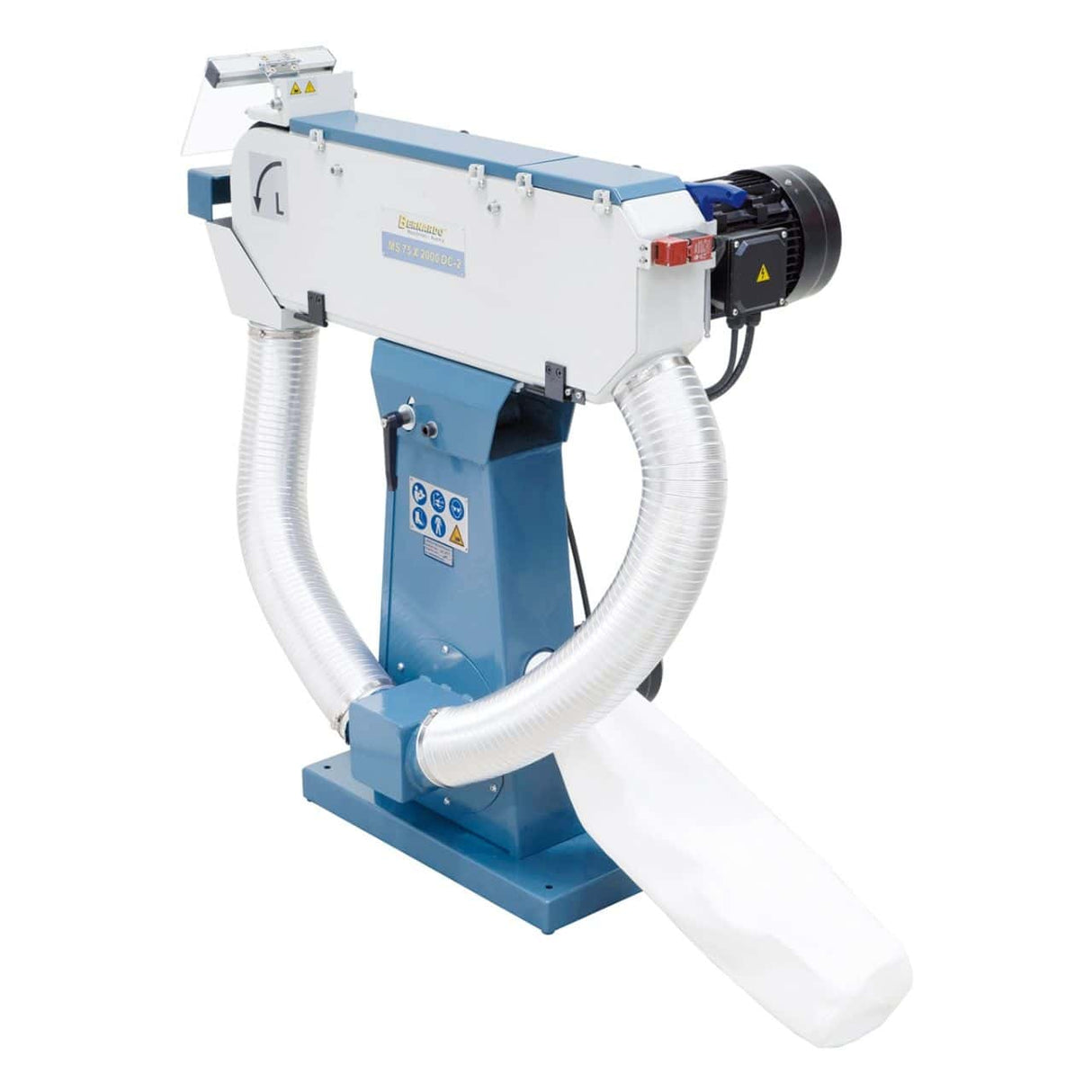 Bernardo Levigatrice a nastro con aspirazione MS 75 x 2000 DC-2