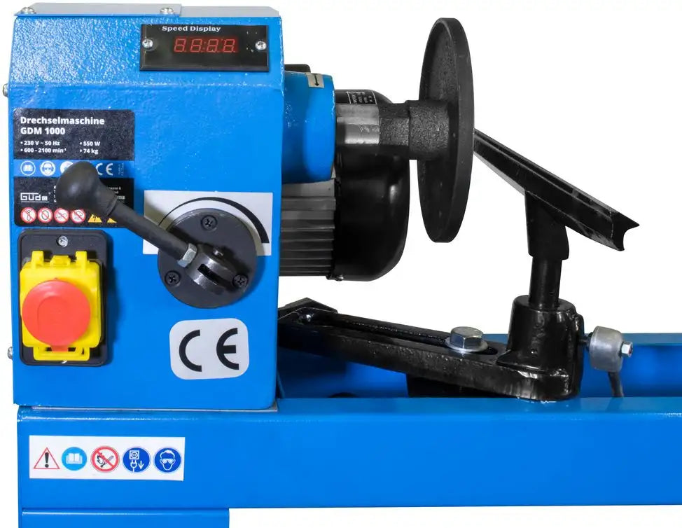 Güde GDM 1000 – Tornio per legno professionale con copiatrice e display digitale