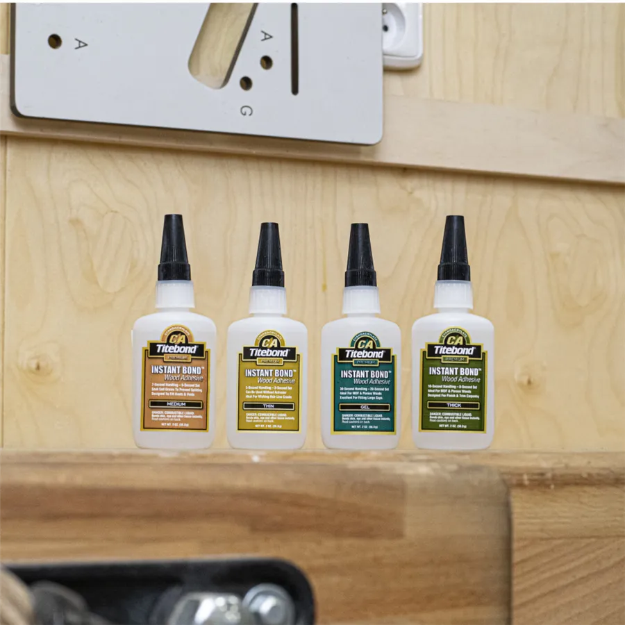 Titebond Colla Istantanea 59ml – Thin, Medium, Thick e Gel