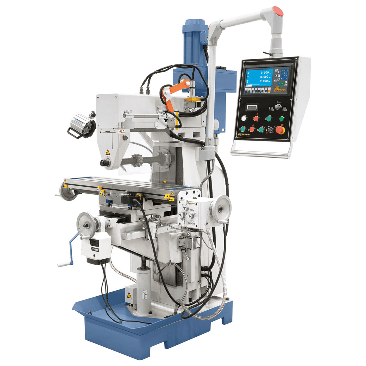 Bernardo Fresatrice universale UWF 80 E Vario con DRO 3 assi