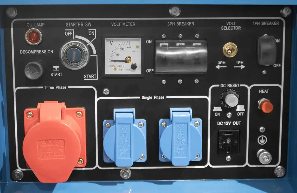 Guede Generatore di corrente diesel 5000 W GSE 5501 DSG