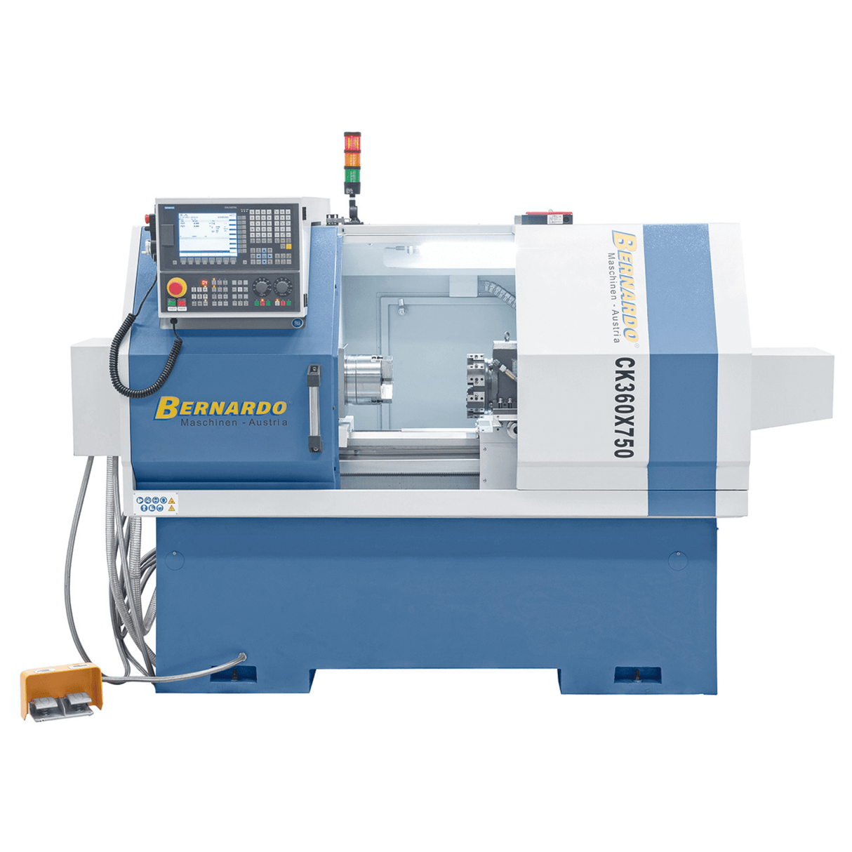 Bernardo CNC-lathe CK 360 x 500 – Tornio CNC compatto e preciso
