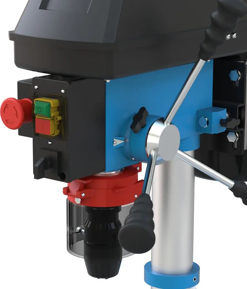 Guede GTB 16/612 R+L – Trapano a colonna 600W trifase con inversione di rotazione