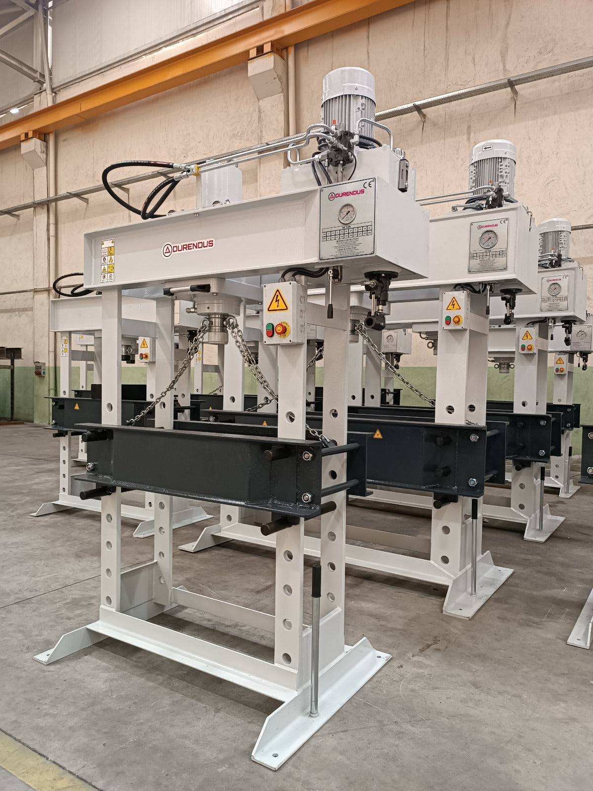 Durendus Serie DW Pressa Idraulica 20 Ton a cilindro Scorrevole