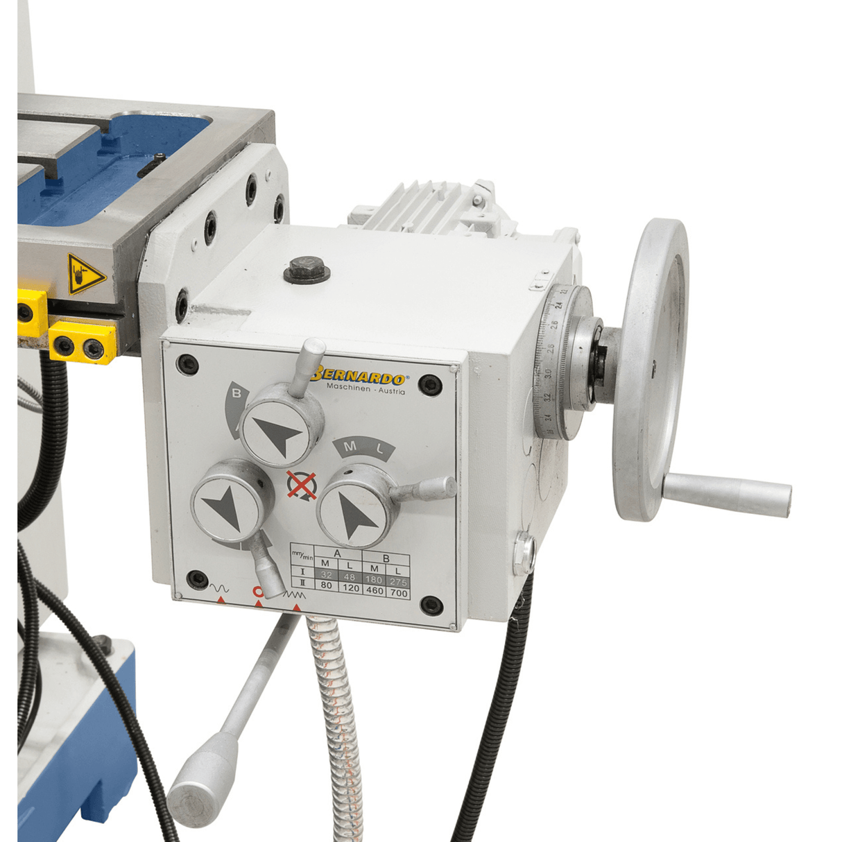 Bernardo Fresatrice universale UWF 80 E 3 assi digitale con avanzamento Y