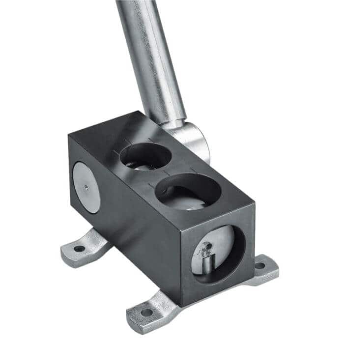 Bernardo RAB, intagliatrice per tubi in acciaio, inox e metalli non ferrosi fino a 3 mm di spessore, ideale per preparazioni di saldatura a 90°.