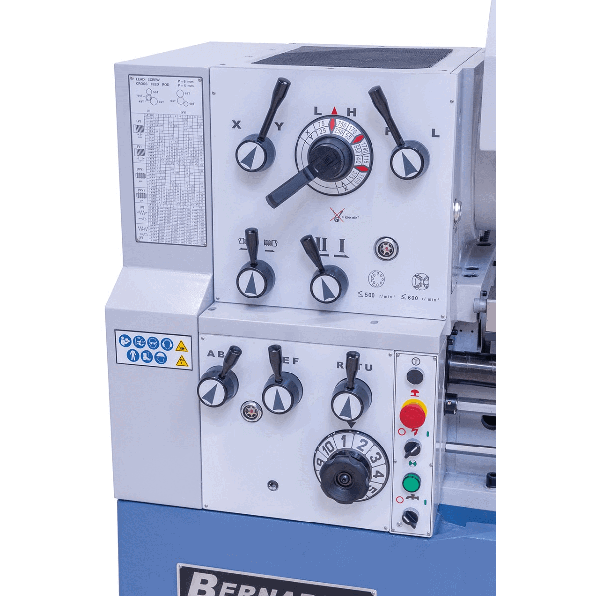 Tornio Bernardo Solid 460 x 1500 Pro con visualizzatore digitale 3 assi