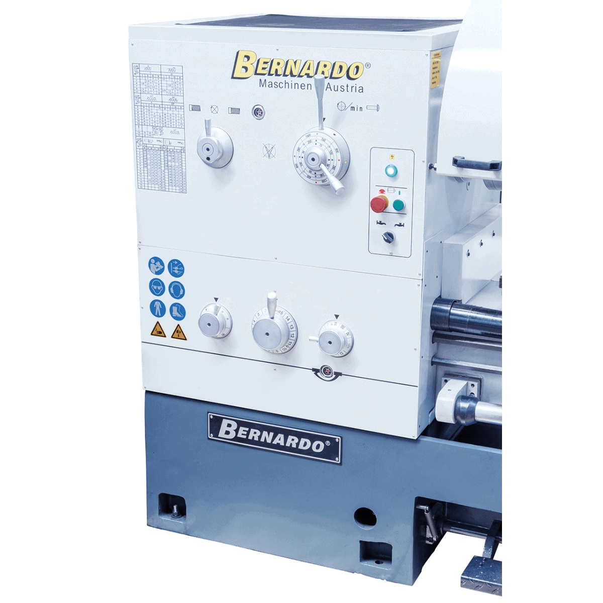 Tornio Bernardo Goliath 660 x 2000 con DRO digitale 3 assi