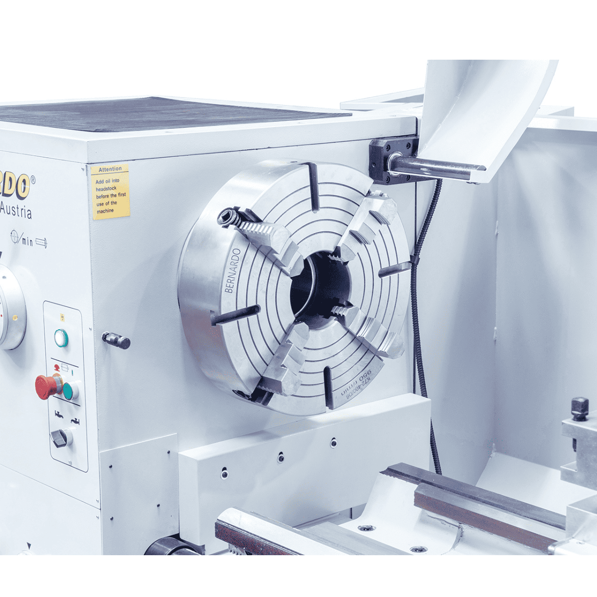 Tornio Bernardo Goliath 660 x 1000 con DRO digitale 3 assi