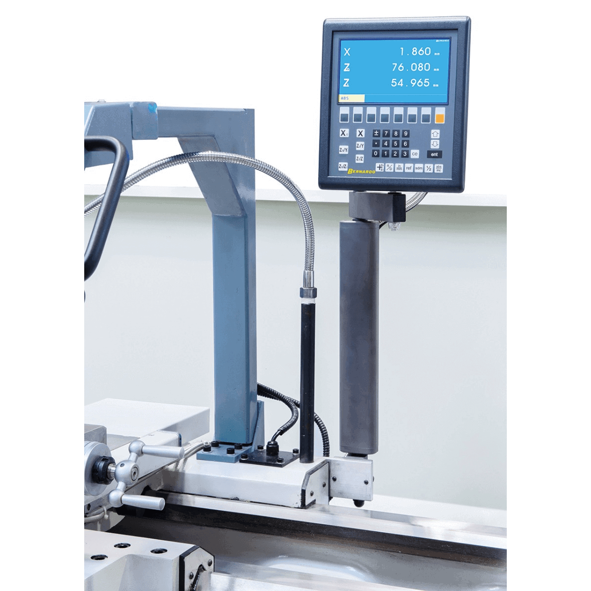 Bernardo Goliath 500 x 1500 – Tornio parallelo con DRO 3 assi