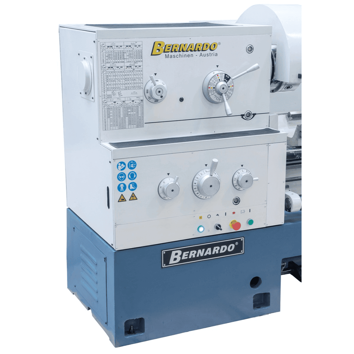 Bernardo Goliath 500 x 2000 – Tornio parallelo con DRO 3 assi