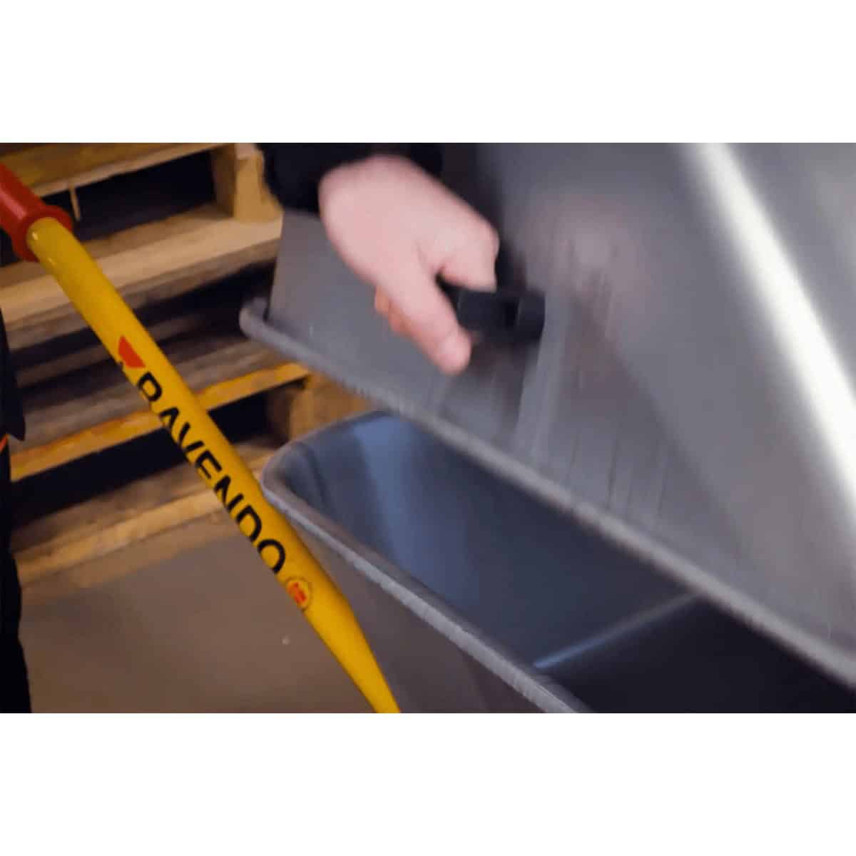 Carriola Ravendo BC 1100 LID – Con coperchio, 250 kg, 110 L