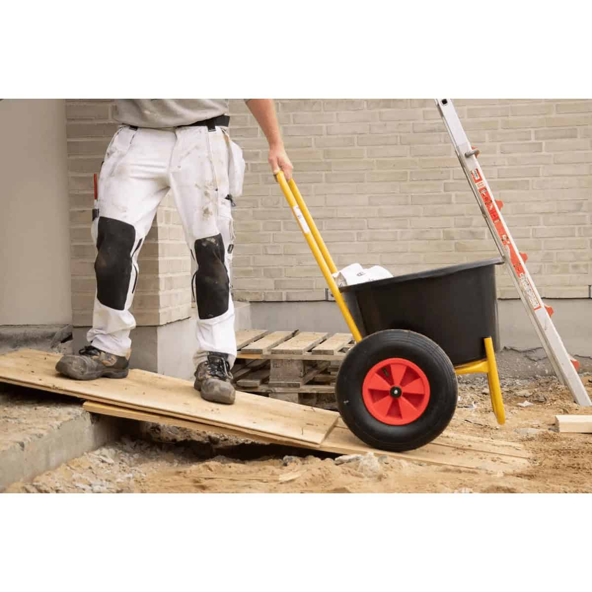 Ravendo – Carrello porta secchi da cantiere 65 L