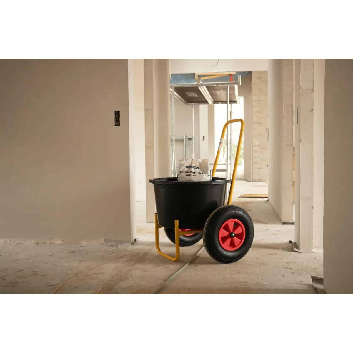 Ravendo – Carrello porta secchi da cantiere 65 L
