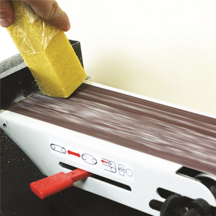 Pulitore nastro abrasivo