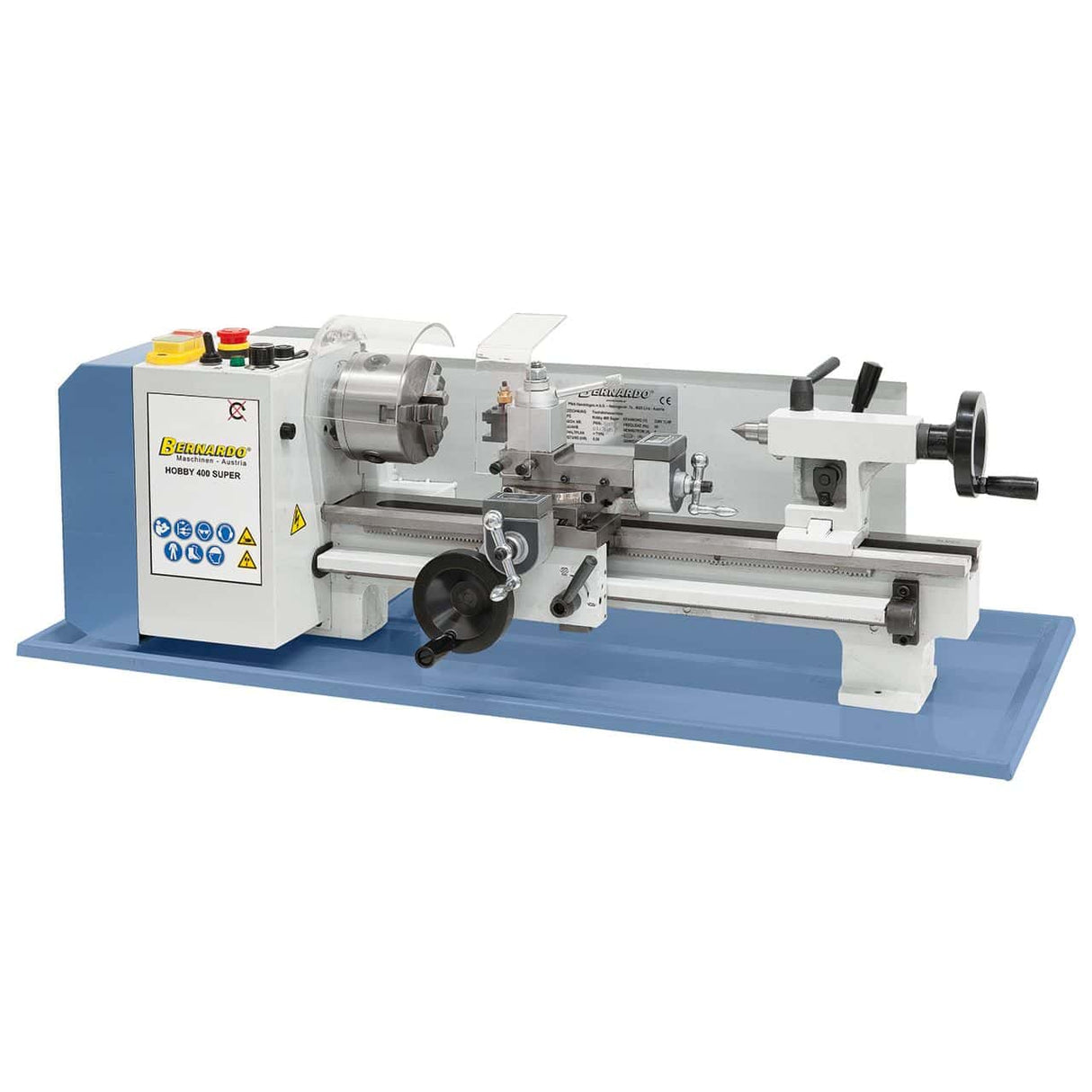 Bernardo Hobby 400 Super – Tornio da banco compatto e preciso