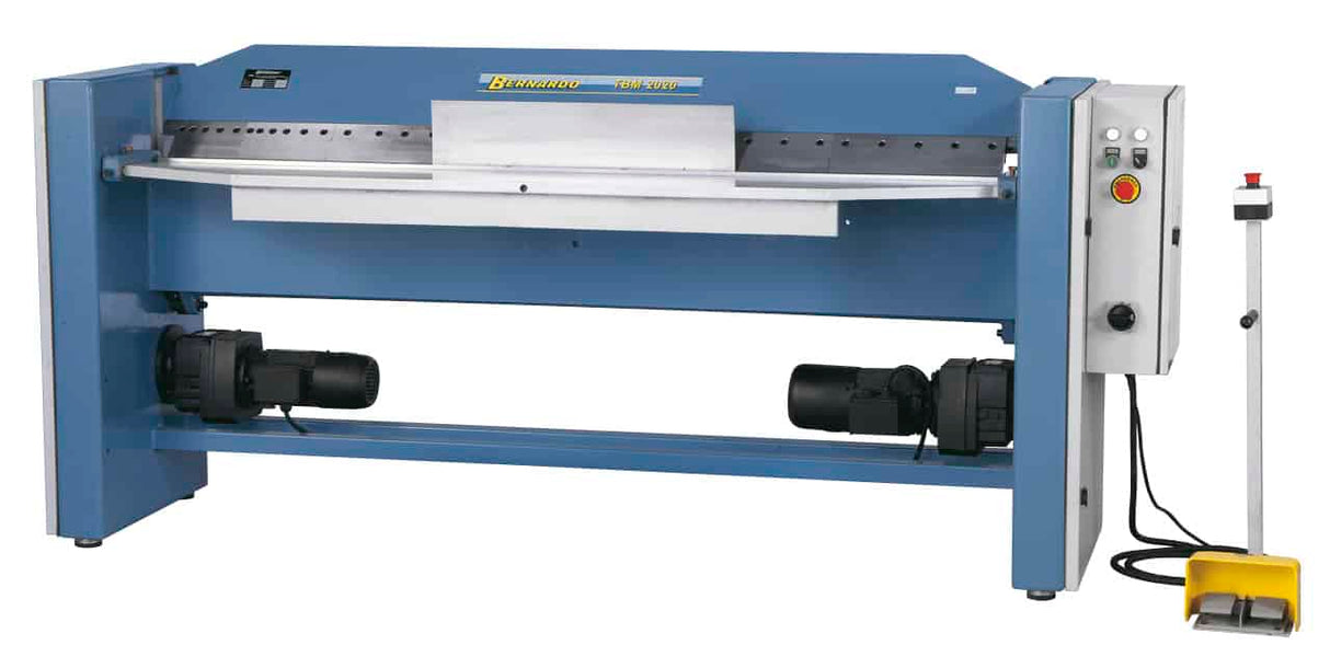 Bernardo TBM 2020 – Piegatrice motorizzata con lama segmentata 2020 mm
