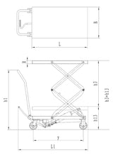 Bernardo Carrello elevatore idraulico BS 700 D