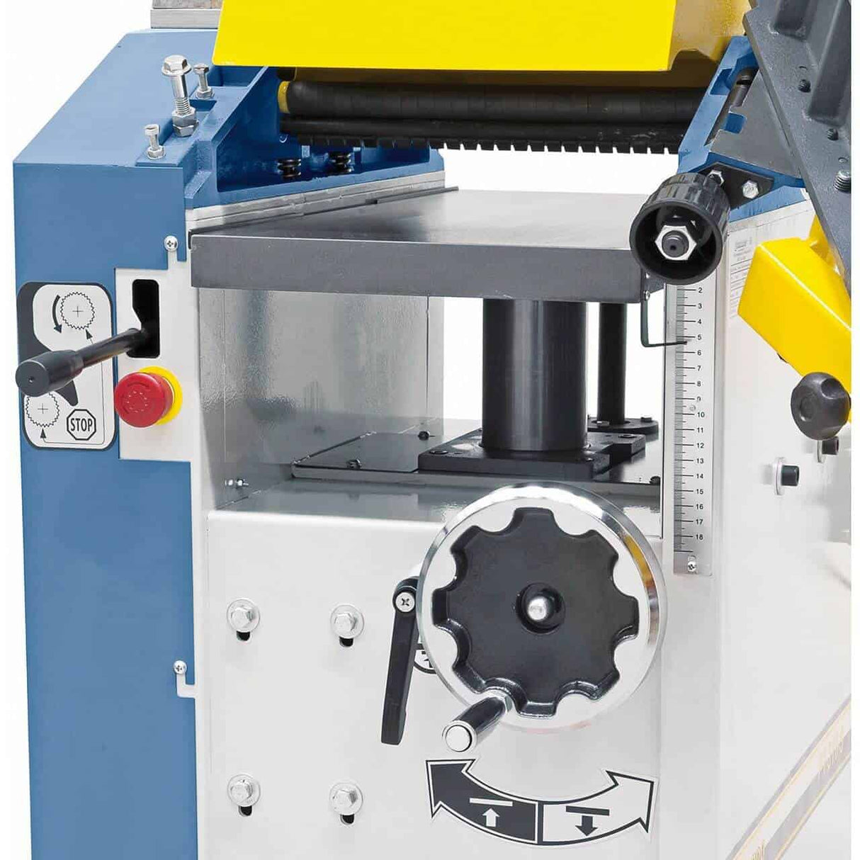 Bernardo Pialla a filo e spessore con albero a spirale PT 410 S - 400 V