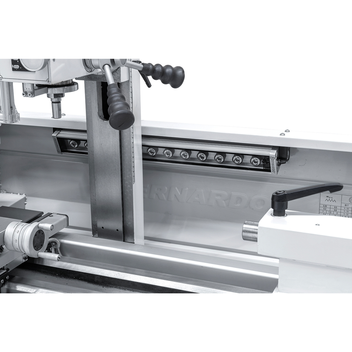 Tornio fresatrice Bernardo Proficenter 650 G con DRO 2 assi