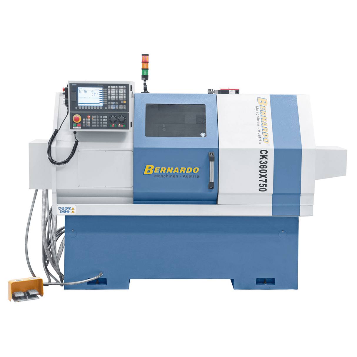 Tornio CNC Bernardo CK 360 x 750 – Compatto e ad alta precisione