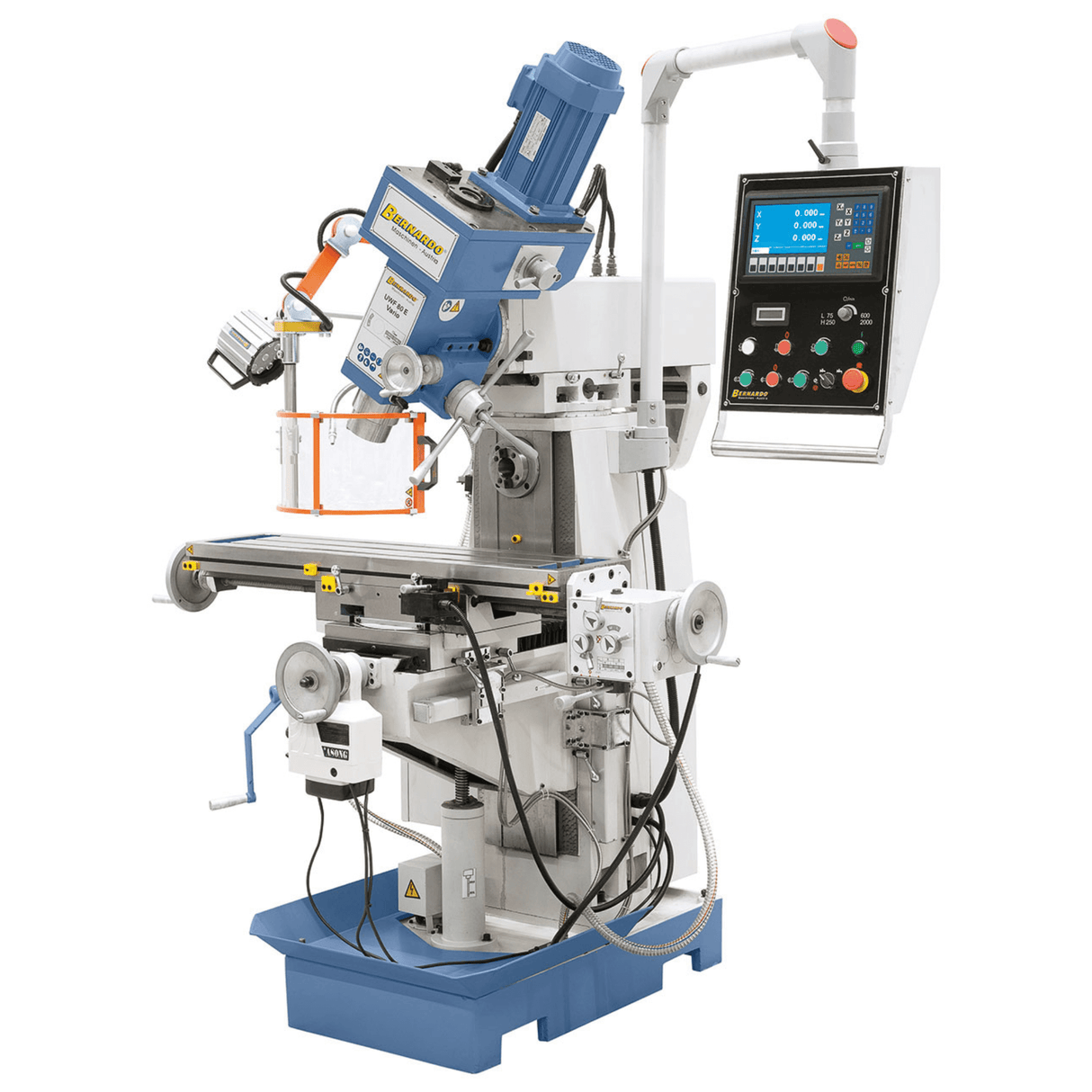 Bernardo Fresatrice universale UWF 80 E Vario con DRO 3 assi