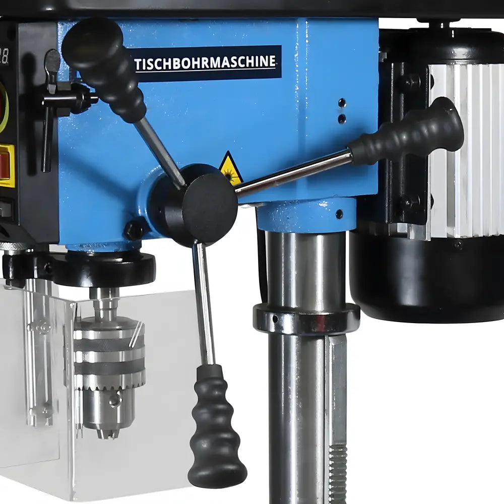 Trapano a colonna Guede GTB 16/500 VARIO – Regolazione continua e laser