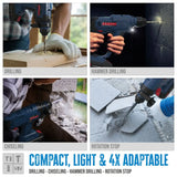 Martello demolitore a batteria Guede BH 18-0 BL – SDS Plus 2,2J