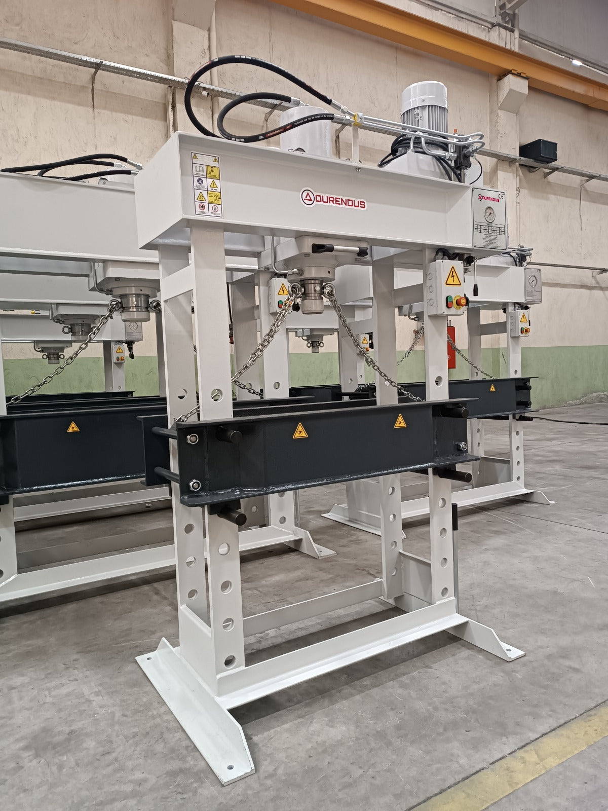 Durendus Serie DW Pressa Idraulica 20 Ton a cilindro Scorrevole