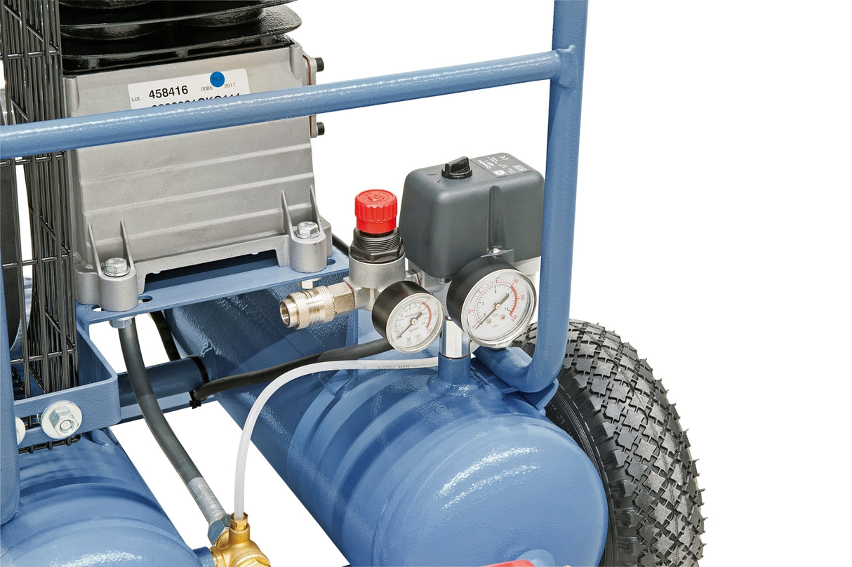 Compressore carrellato Bernardo AC17/DUO/F/W – 3 HP, silenzioso