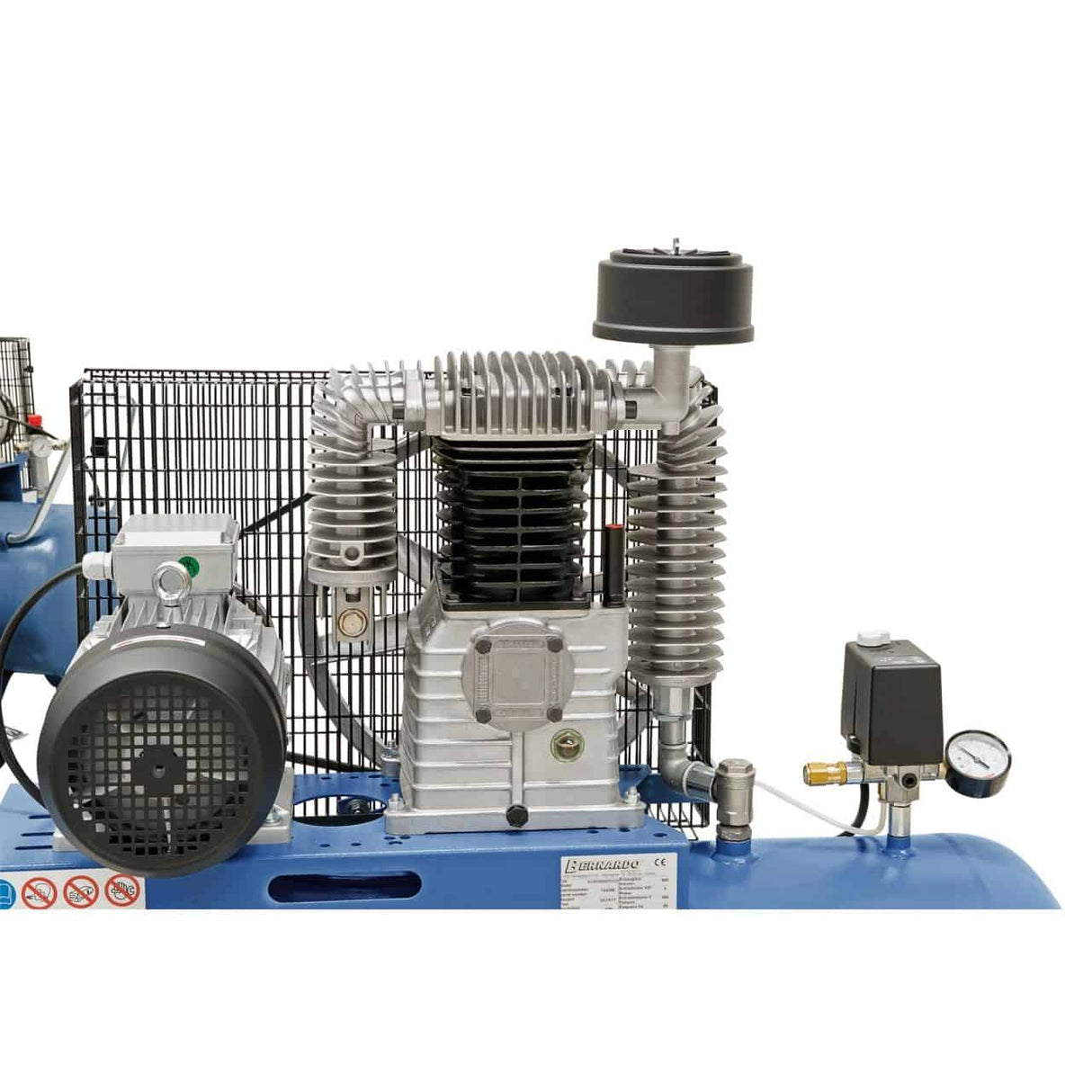 Compressore con carrello Bernardo AC35/200/600/F/D – 200 L, 5,5 HP