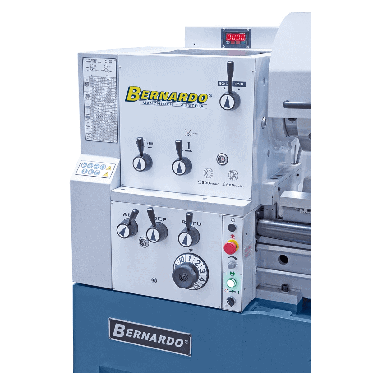 Tornio parallelo Bernardo TITAN 560 x 2000 Pro Vario