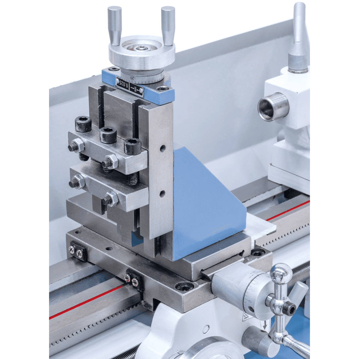 Bernardo Hobby 350 Vario – Tornio da banco con DRO 2 assi DT 40