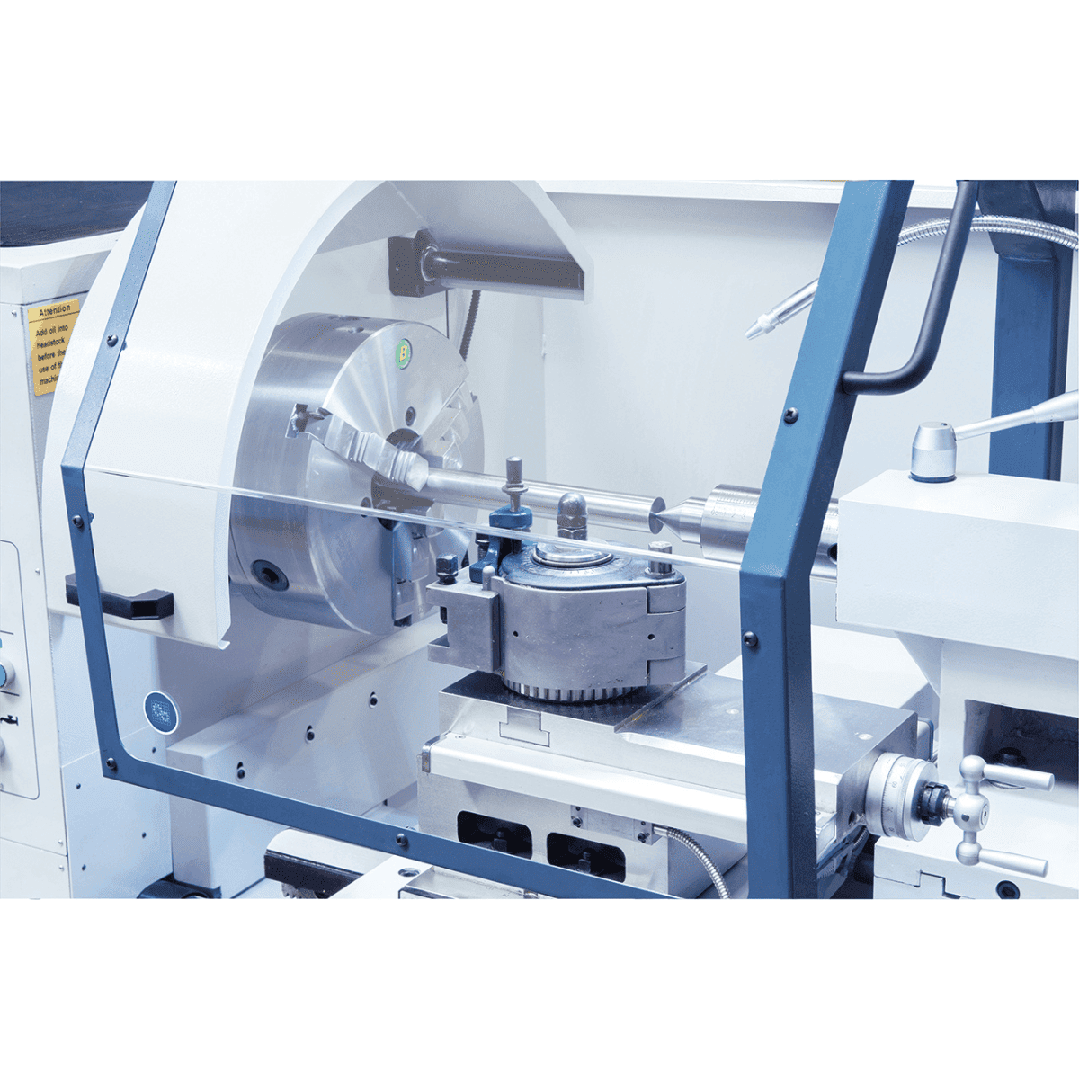 Tornio Bernardo Goliath 660 x 2000 con DRO digitale 3 assi