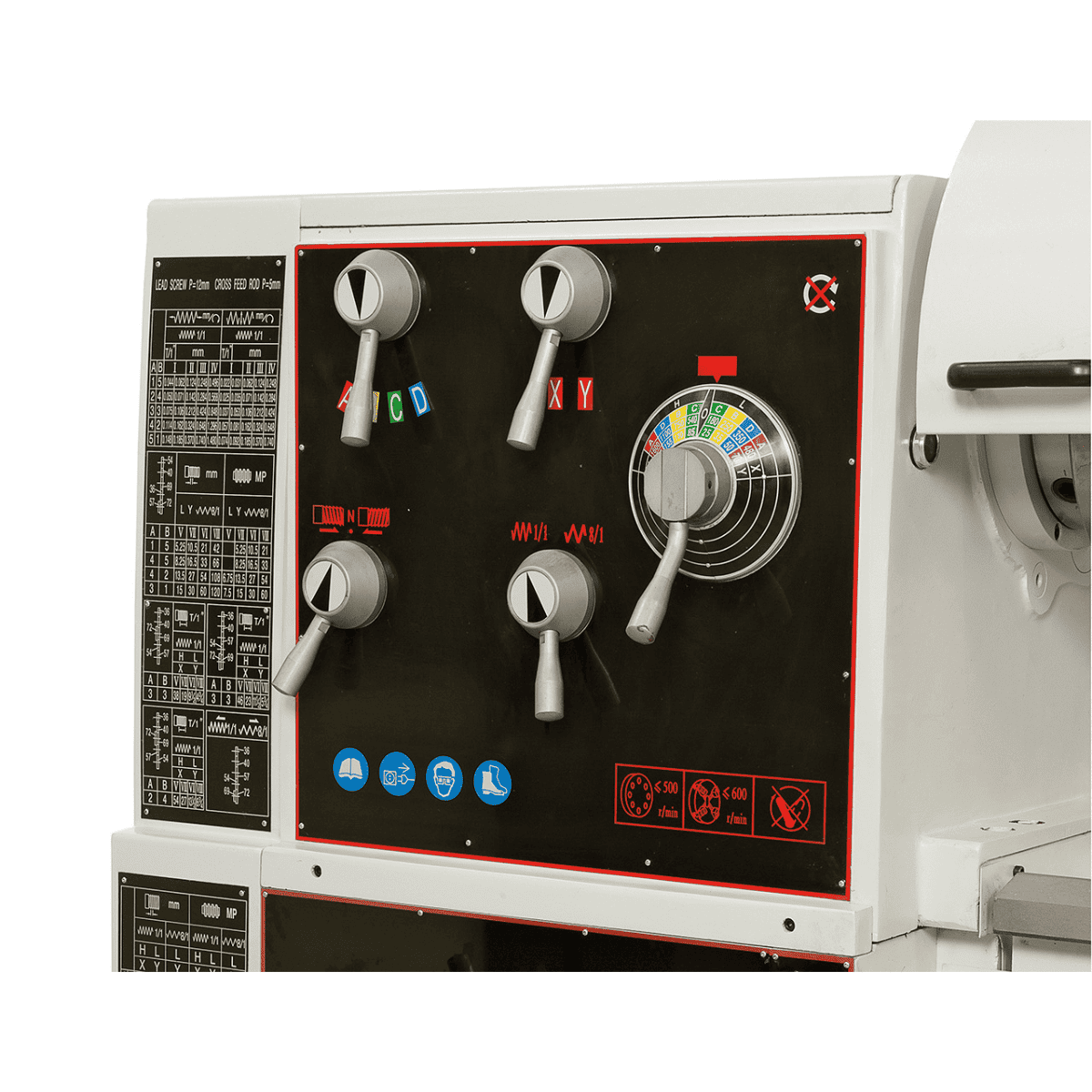 Tornio Bernardo Titan 800 x 3000 con DRO 3 assi – Potenza e precisione