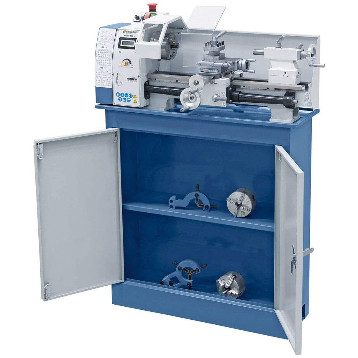 Bernardo Profi 400 V – Tornio da banco compatto e preciso 230 V