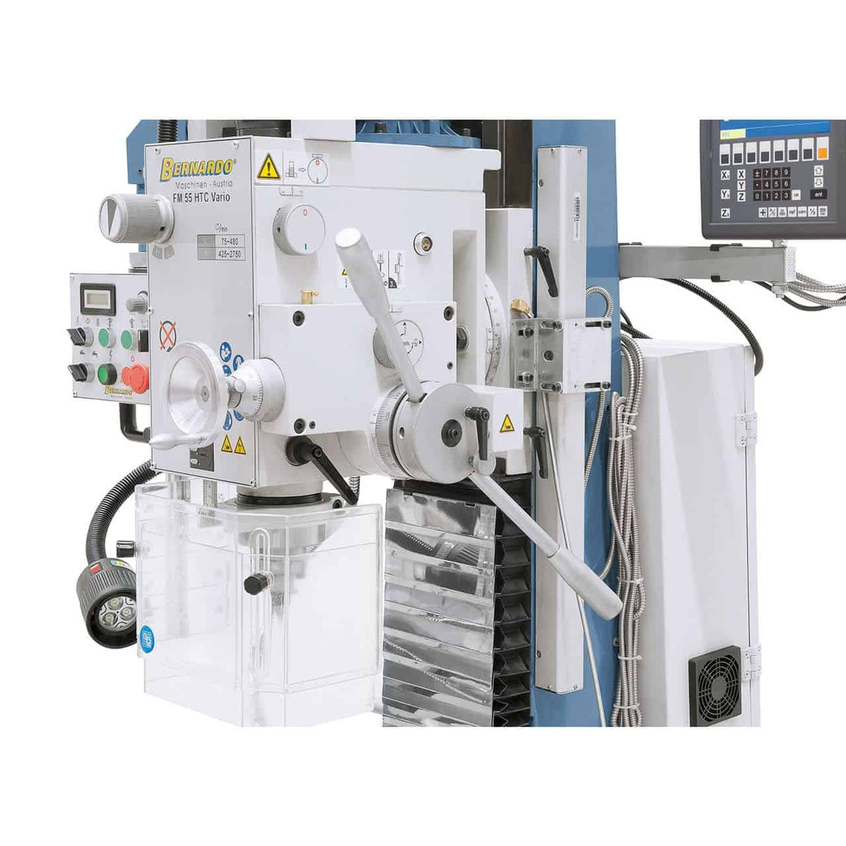 Trapano e Fresatrice FM 55 HTC Vario Bernardo con Display 3 Assi
